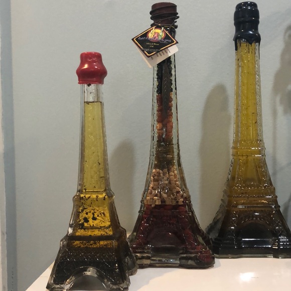 Other - 3 Eiffel Tower kitchen bottles